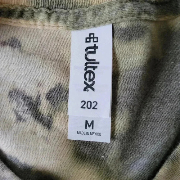 Mama Graphic Tee, Tultex Brand Women's Size Medium, Olive Green Bleached - Picture 5 of 5